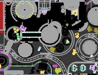 Indoor amusement park  playground 3D model_17