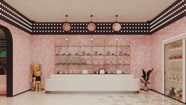 Indoor amusement park  playground 3D model_2