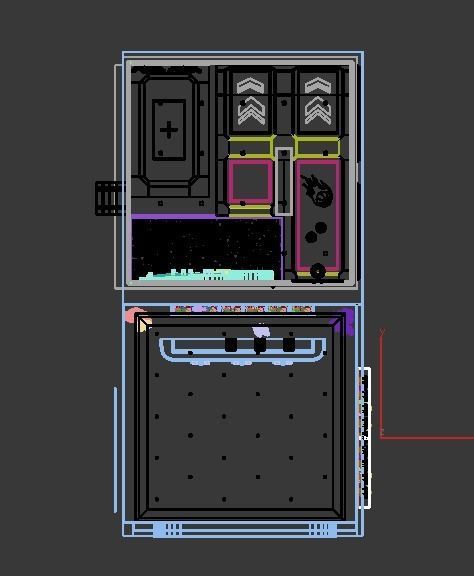 Indoor amusement park  playground 3D model_7