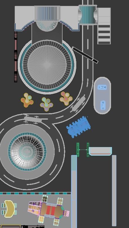 Indoor amusement park  playground 3D model_12