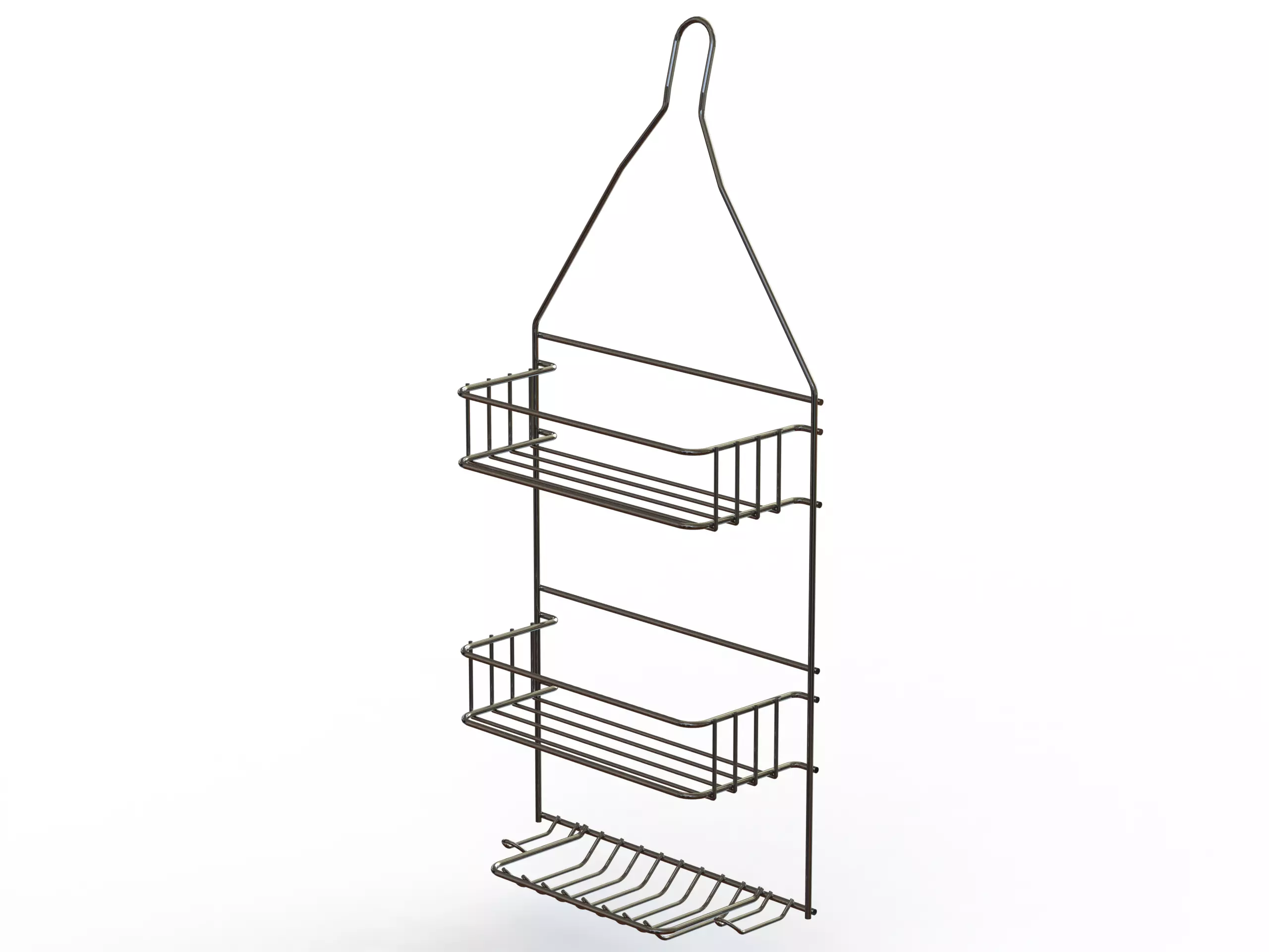 Hanging Shower Caddy 3D model_0