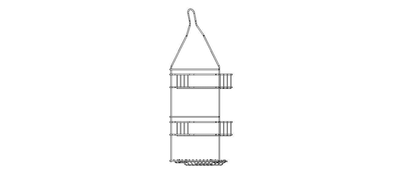 Hanging Shower Caddy 3D model_31