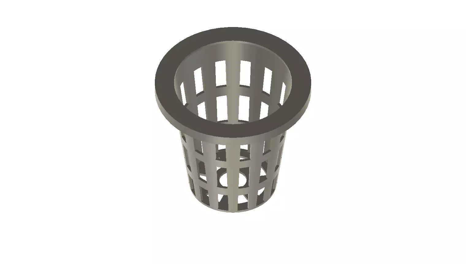 3D Printed Model 2-Inch Plant Pot Free 3D print model