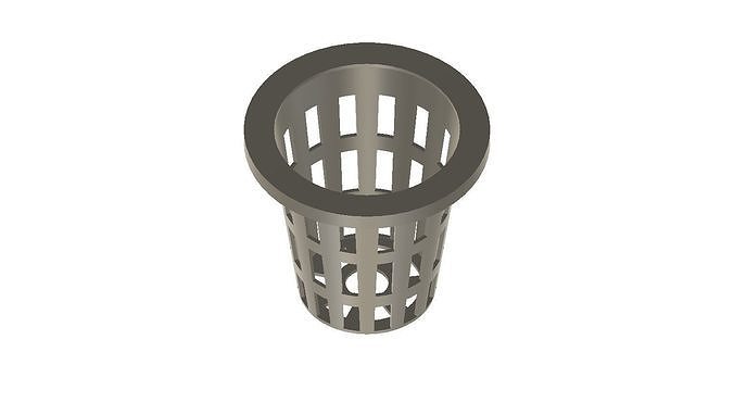 3D Printed Model 2-Inch Plant Pot Free 3D print model