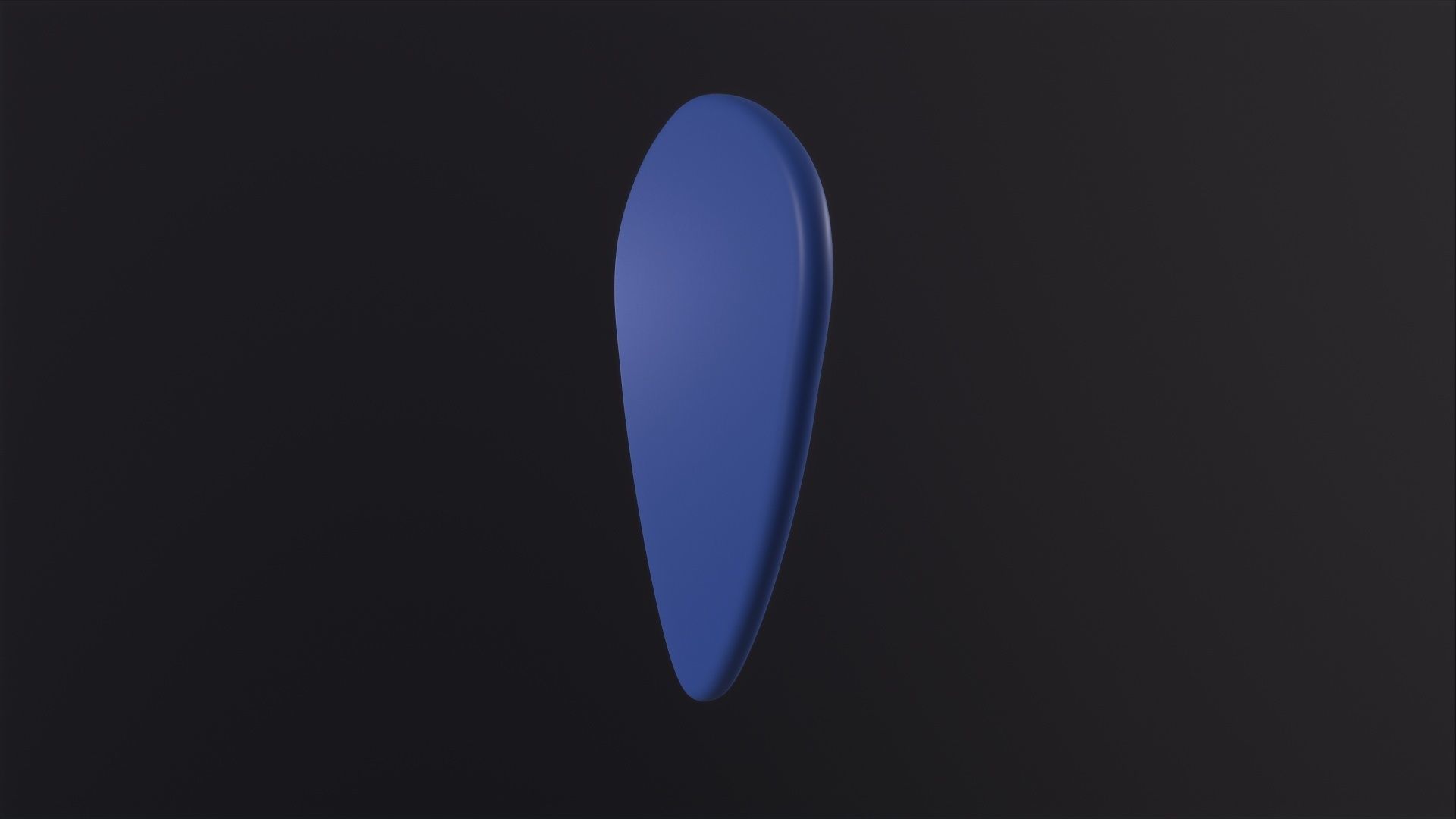 Guitare Pick 3D Model Low-poly 3D model_3