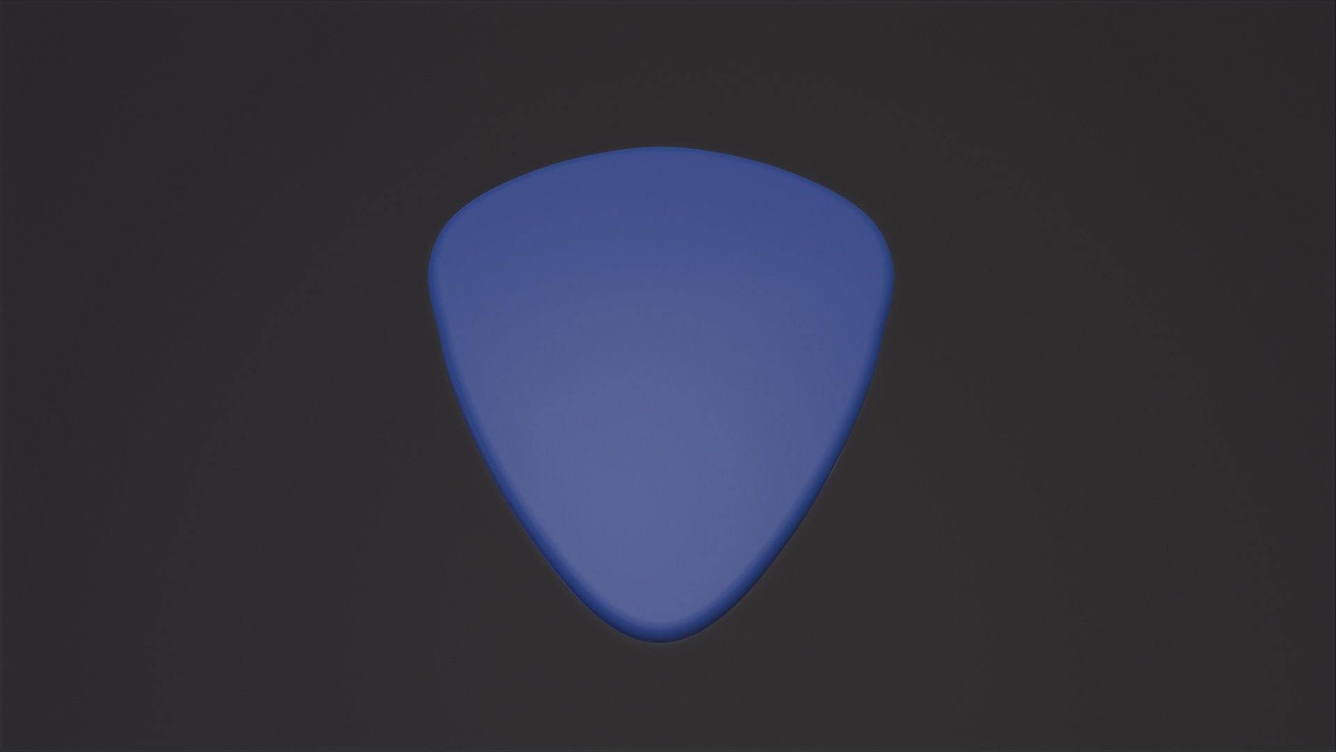 Guitare Pick 3D Model Low-poly 3D model_4