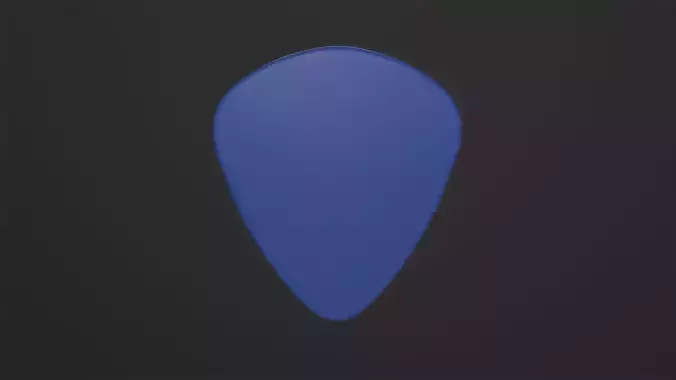 Guitare Pick 3D Model Low-poly 3D model Guitare Pick 3D Model Low-poly 3D model