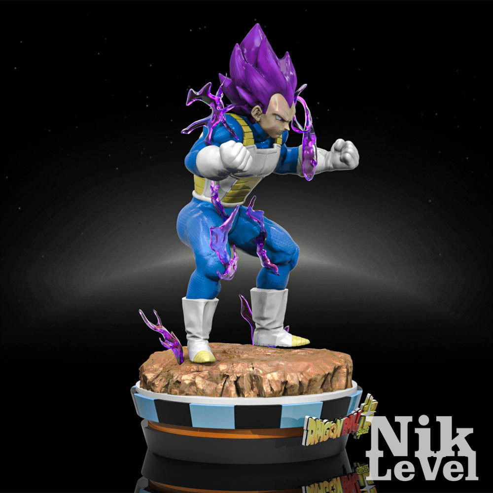 Vegeta Ultra Ego Dragon Ball 3D Printable 3D print model_8