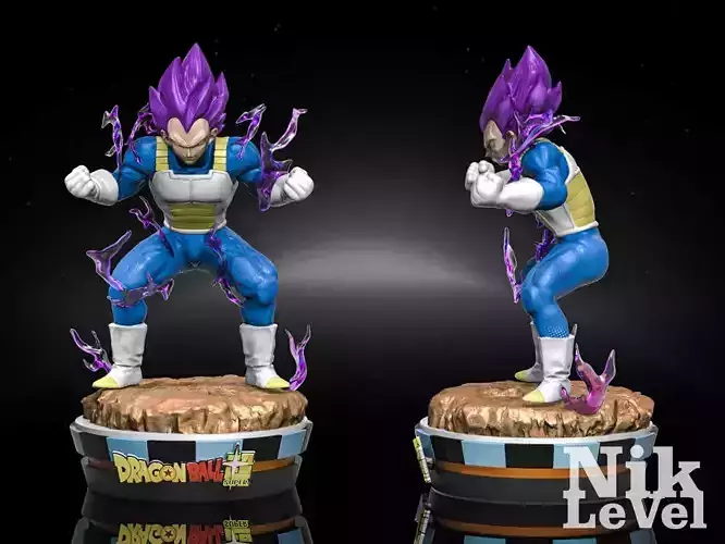  Vegeta Ultra Ego Dragon Ball 3D Printable  3D print model