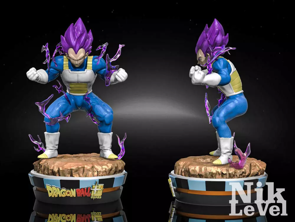 Vegeta Ultra Ego Dragon Ball 3D Printable 3D print model_0