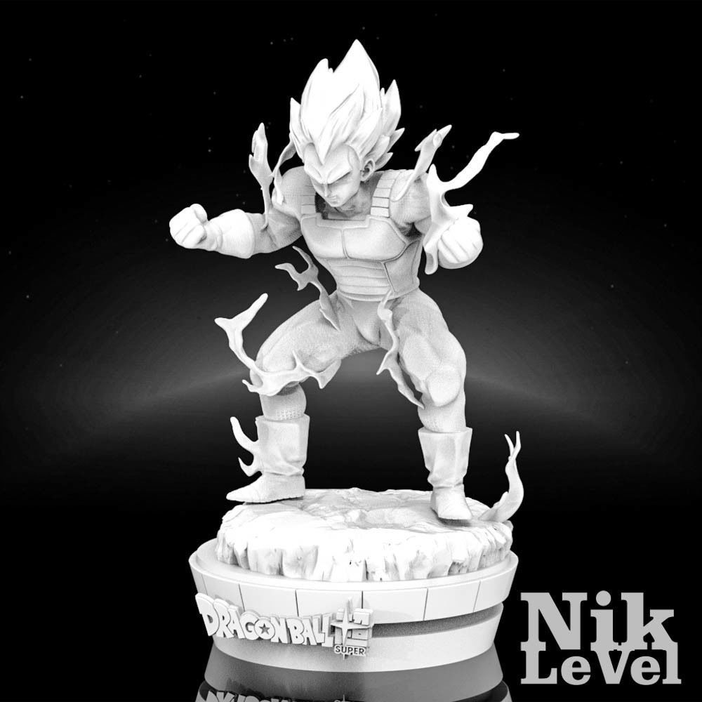 Vegeta Ultra Ego Dragon Ball 3D Printable 3D print model_13