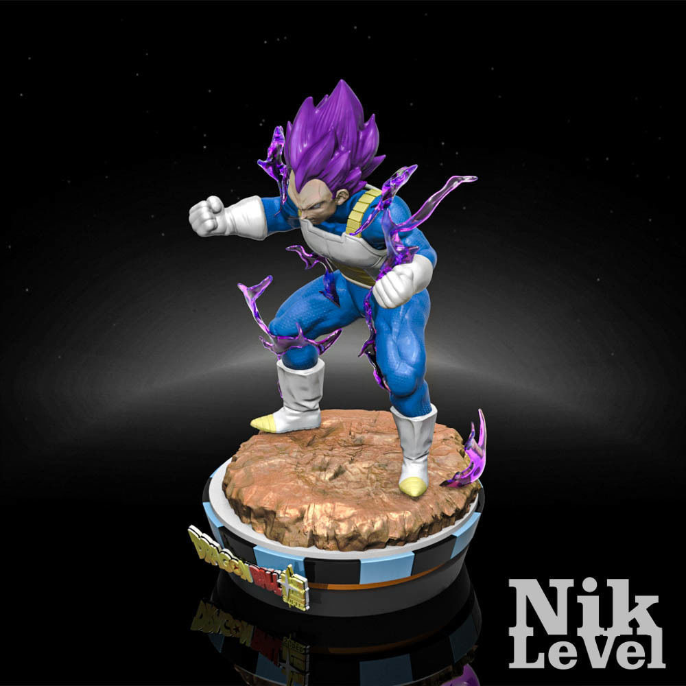Vegeta Ultra Ego Dragon Ball 3D Printable 3D print model_10
