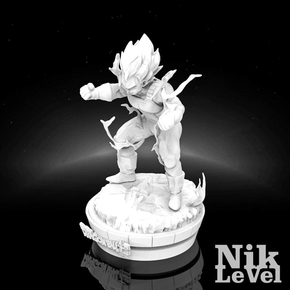 Vegeta Ultra Ego Dragon Ball 3D Printable 3D print model_20