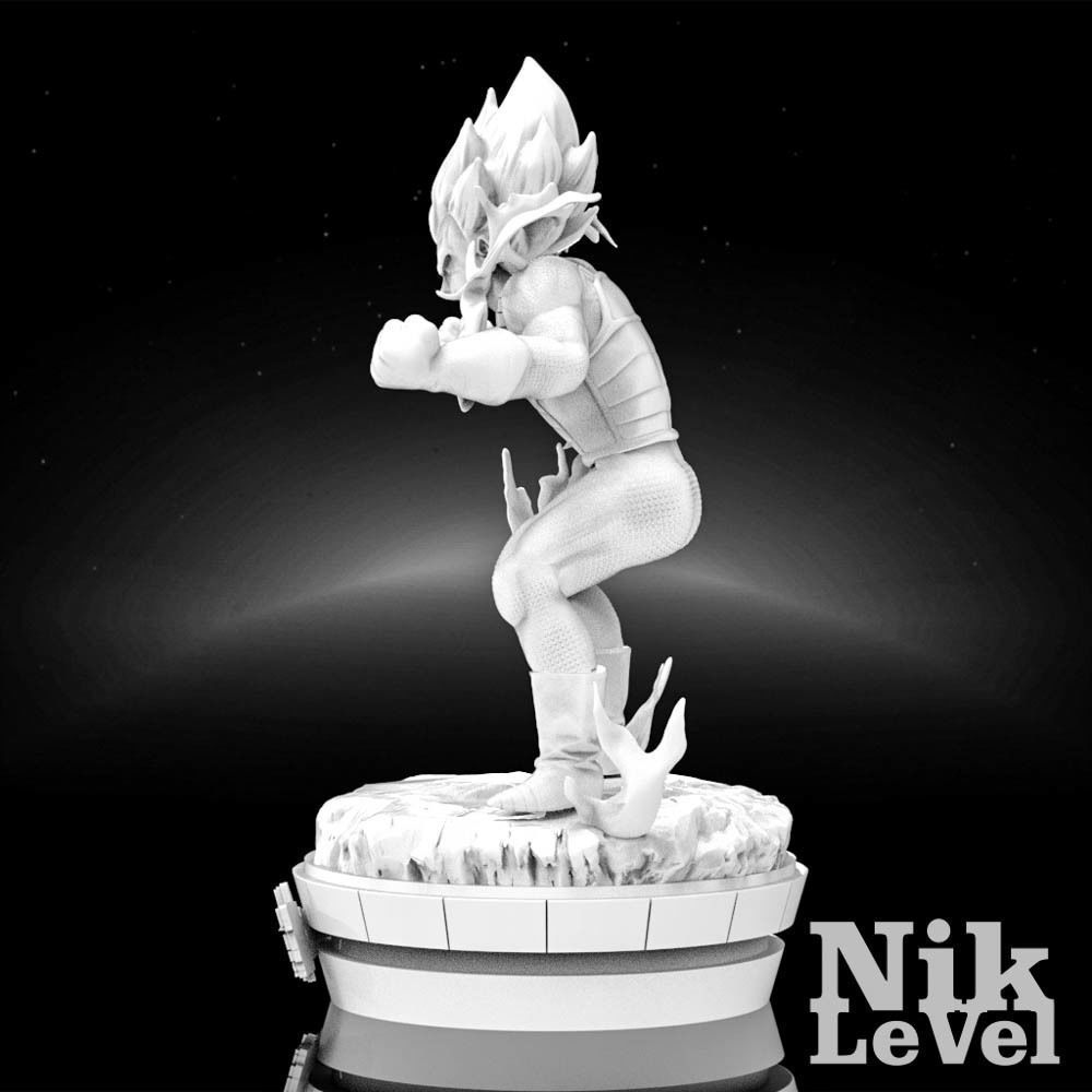 Vegeta Ultra Ego Dragon Ball 3D Printable 3D print model_19