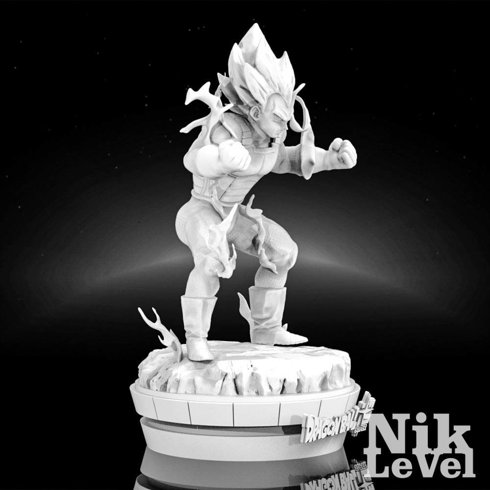Vegeta Ultra Ego Dragon Ball 3D Printable 3D print model_18