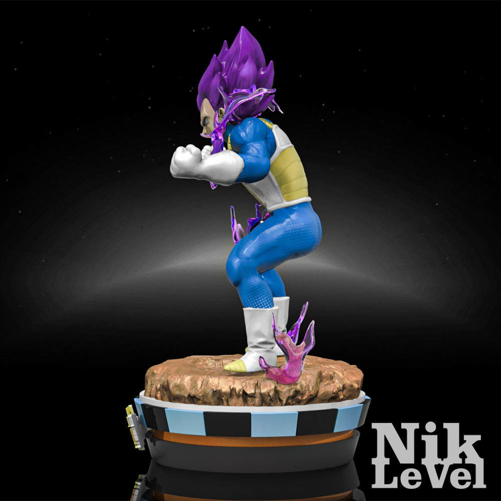 Vegeta Ultra Ego Dragon Ball 3D Printable 3D print model_9