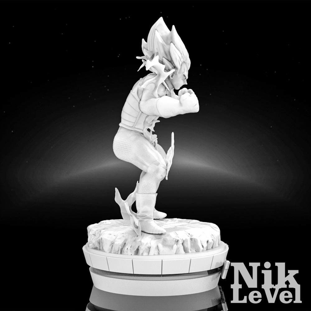 Vegeta Ultra Ego Dragon Ball 3D Printable 3D print model_17