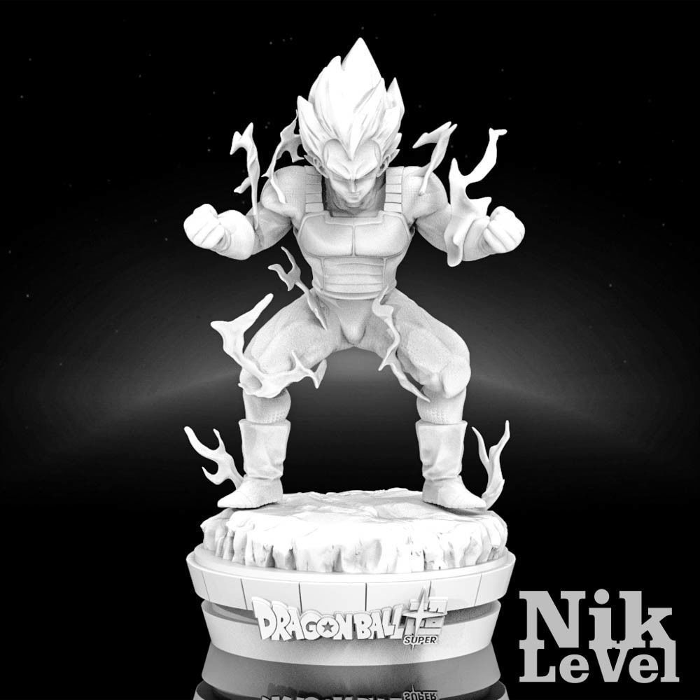 Vegeta Ultra Ego Dragon Ball 3D Printable 3D print model_12