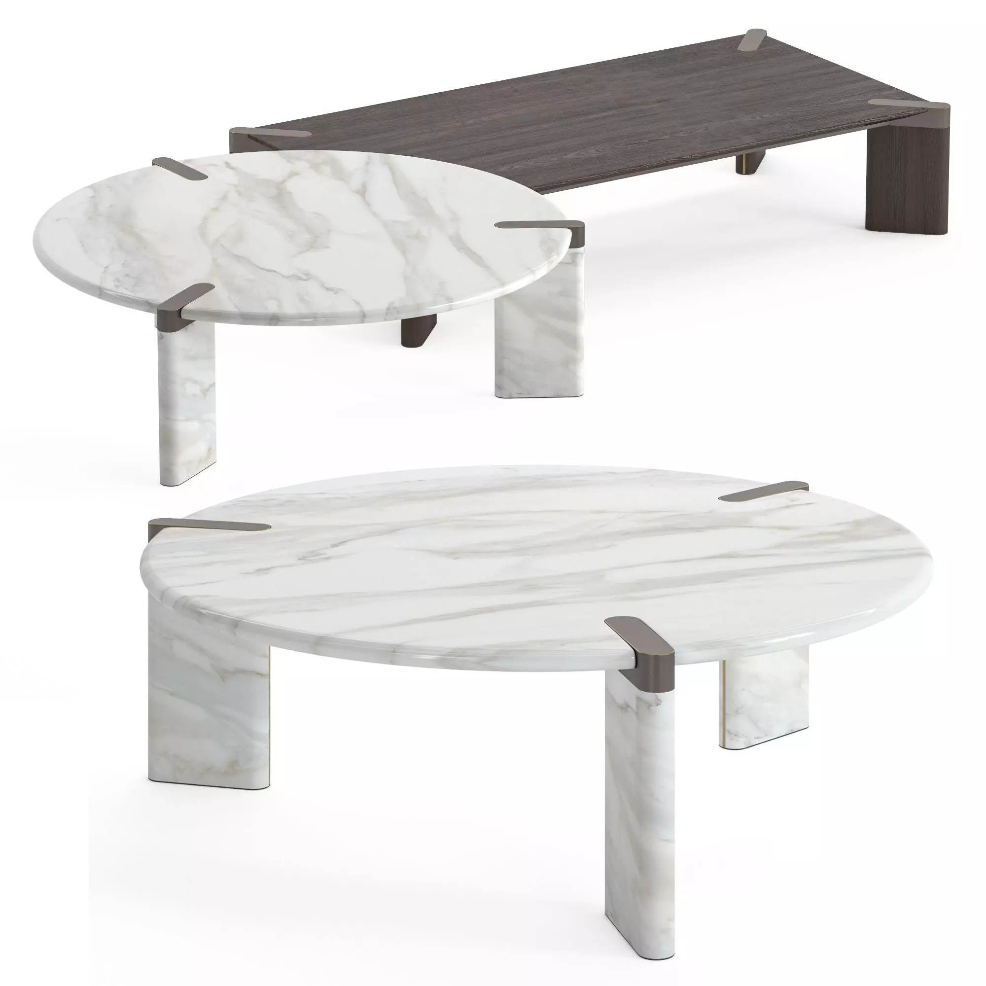 Ghidini Ottanta Coffee Tables 3D model