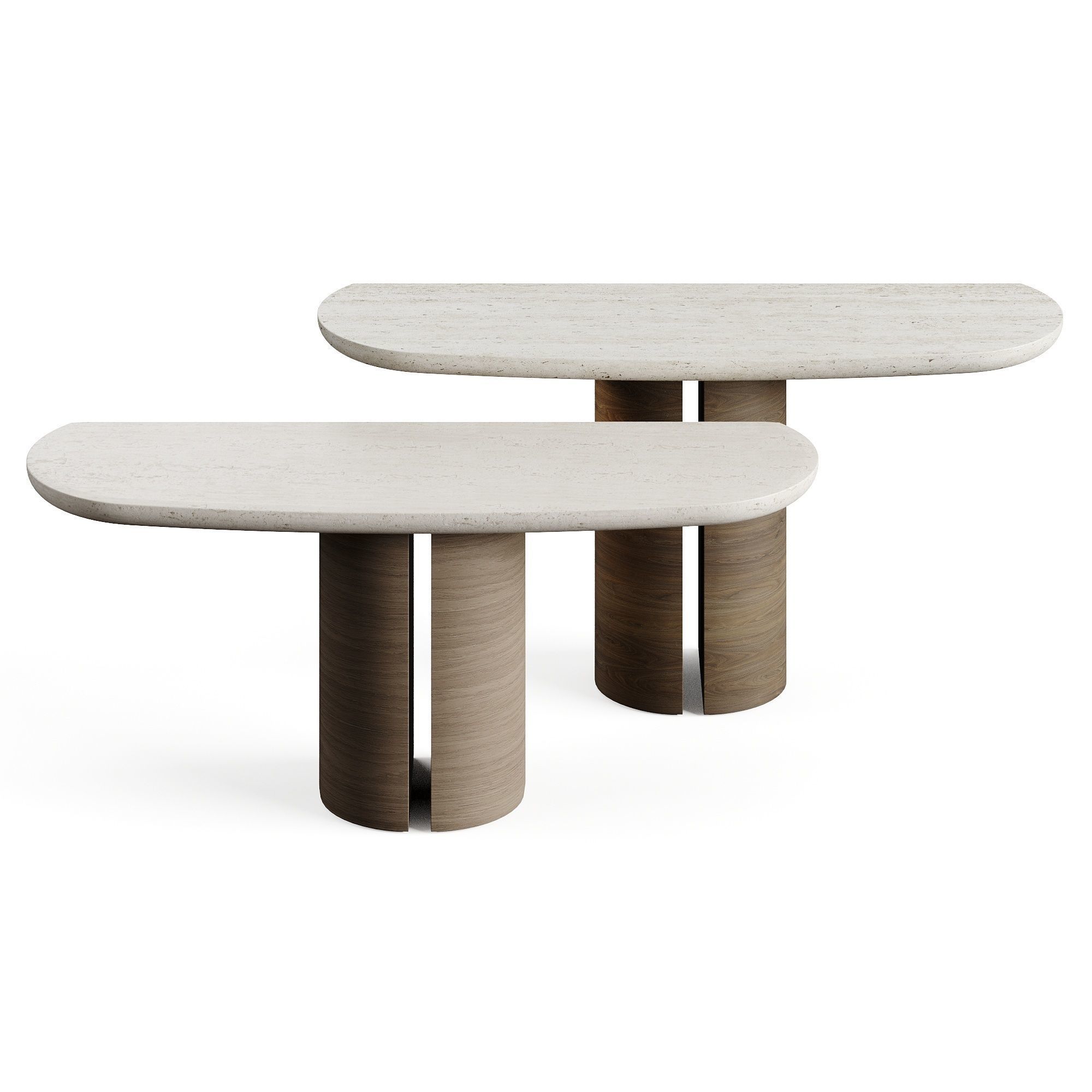 LuxLucia Casa DYNASTY Console Table Low-poly 3D model_6
