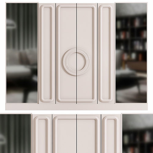 Panel by Pinterest 3D model