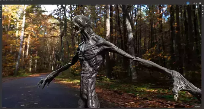 CREATURE CHARACTER MONSTER GAMEREADY EEVEE CYCLES