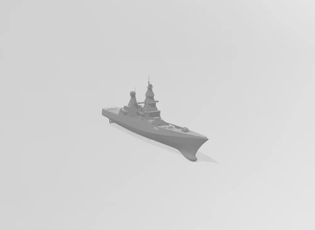 Military-Maritime Fleet of the Russian Federation 23560 class 3D print model_0