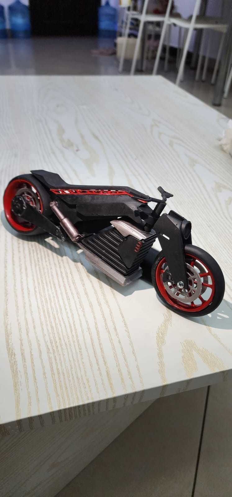 Futuristic Bike Scale Model 3D Printable Design 3D print model_4