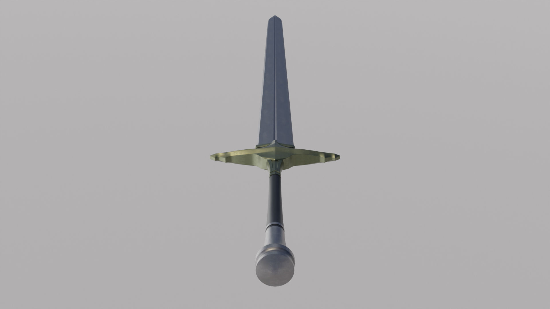 The Imperial Infantry sword from final fantasy 16 Low-poly 3D model_4