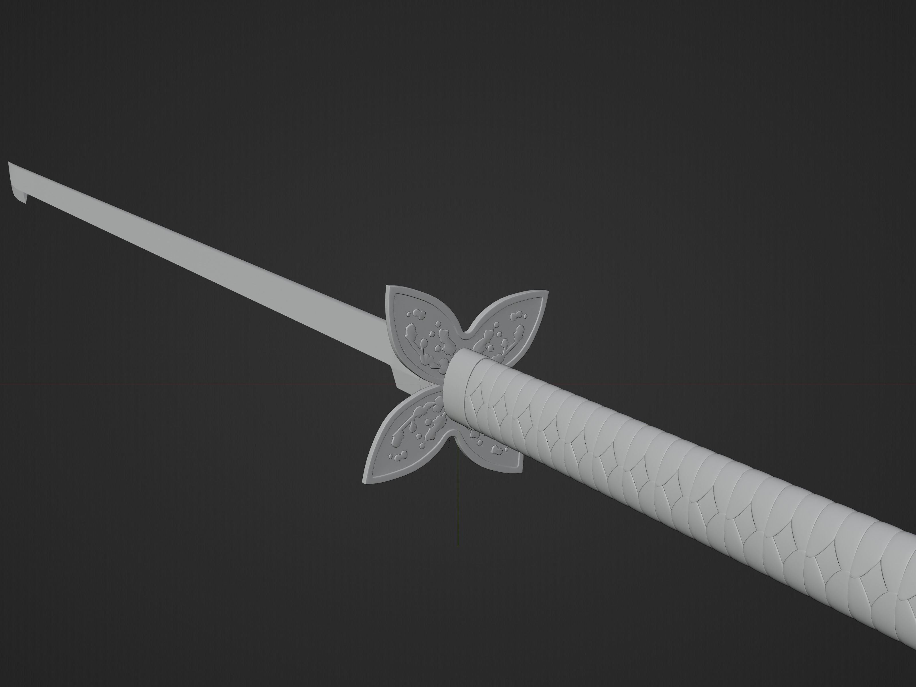 Demon Slayer Shinobu Kocho Sword - Kimetsu No Yaiba 3D print model_11