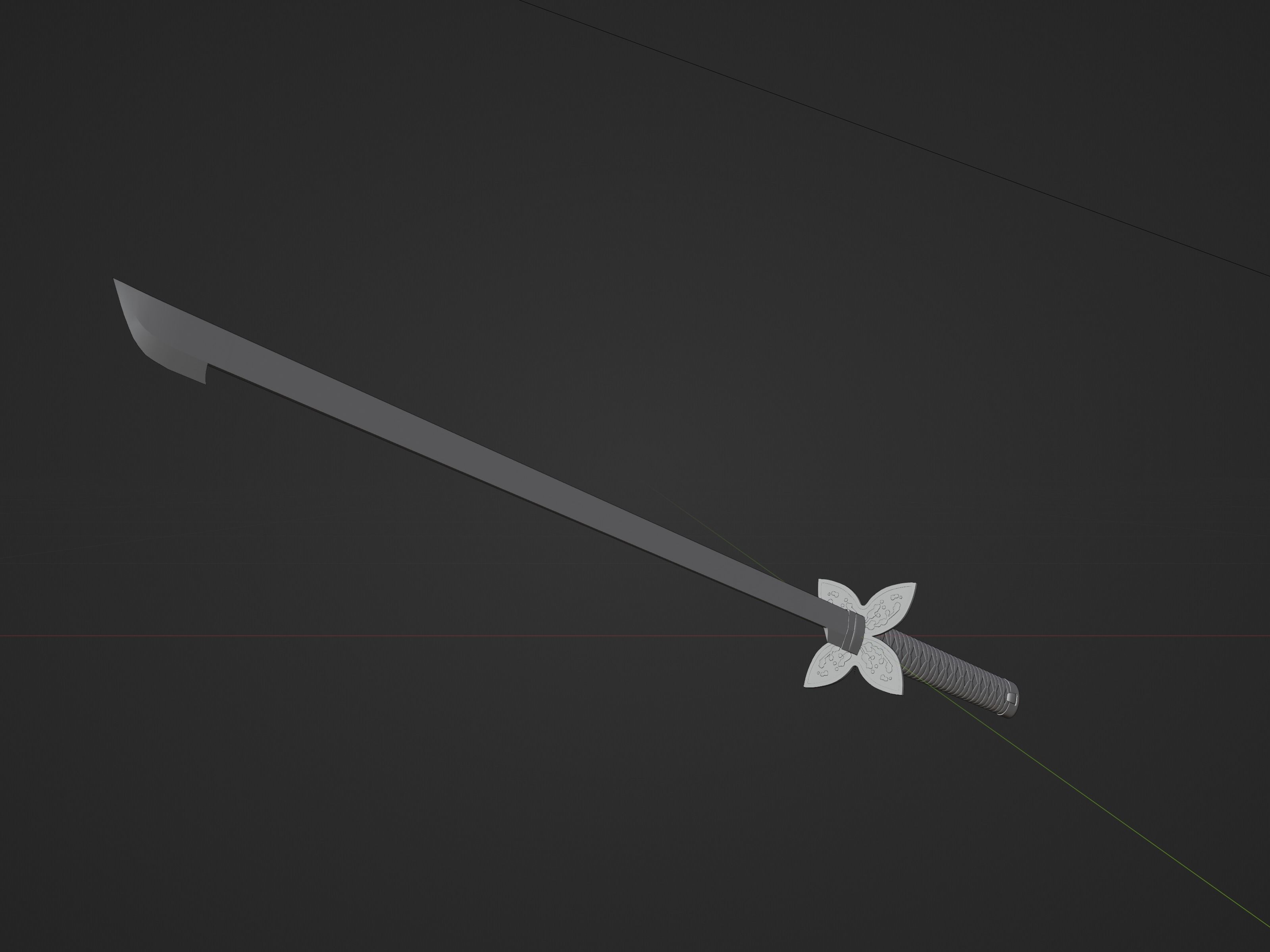 Demon Slayer Shinobu Kocho Sword - Kimetsu No Yaiba 3D print model_10