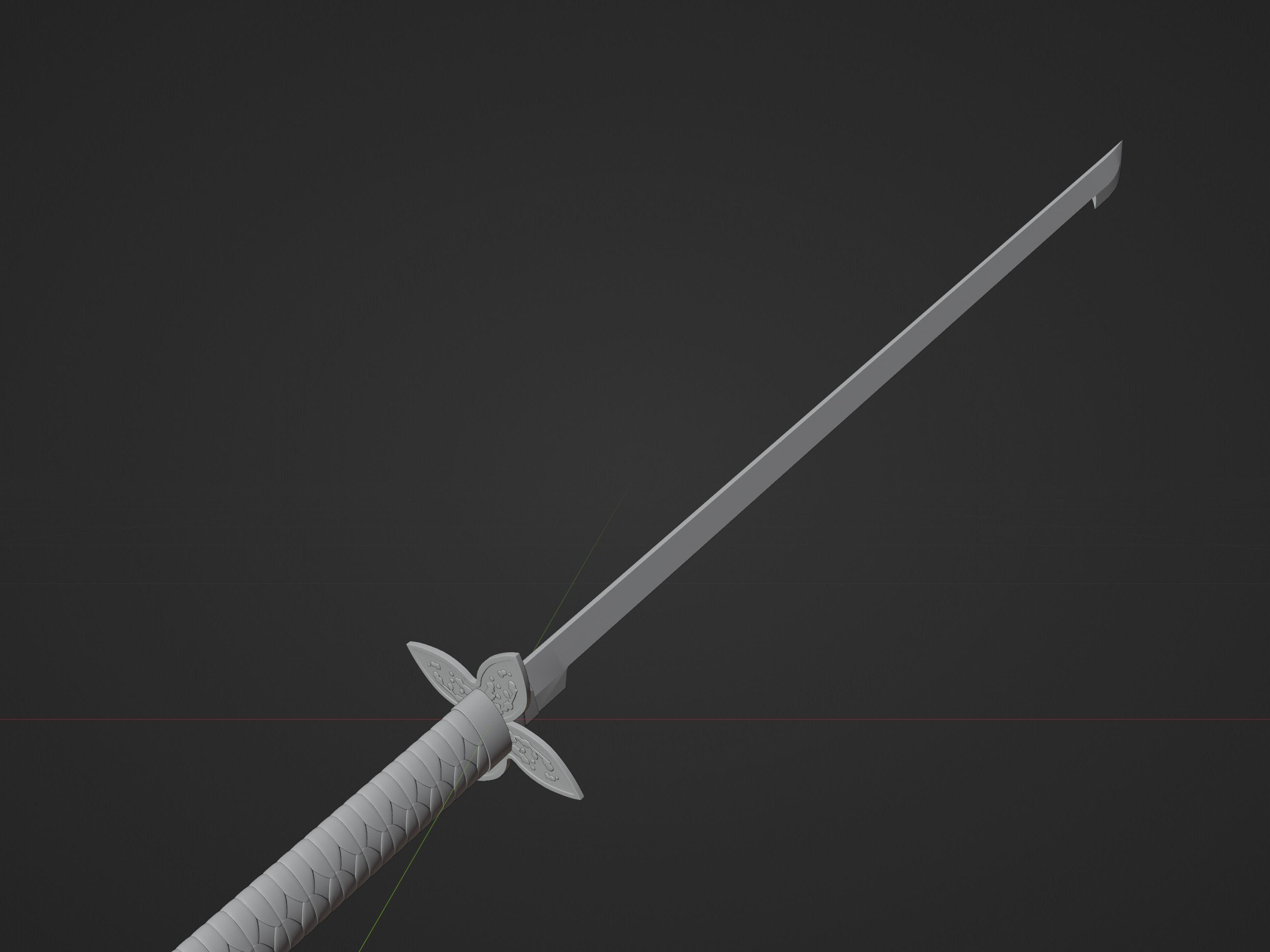 Demon Slayer Shinobu Kocho Sword - Kimetsu No Yaiba 3D print model_9
