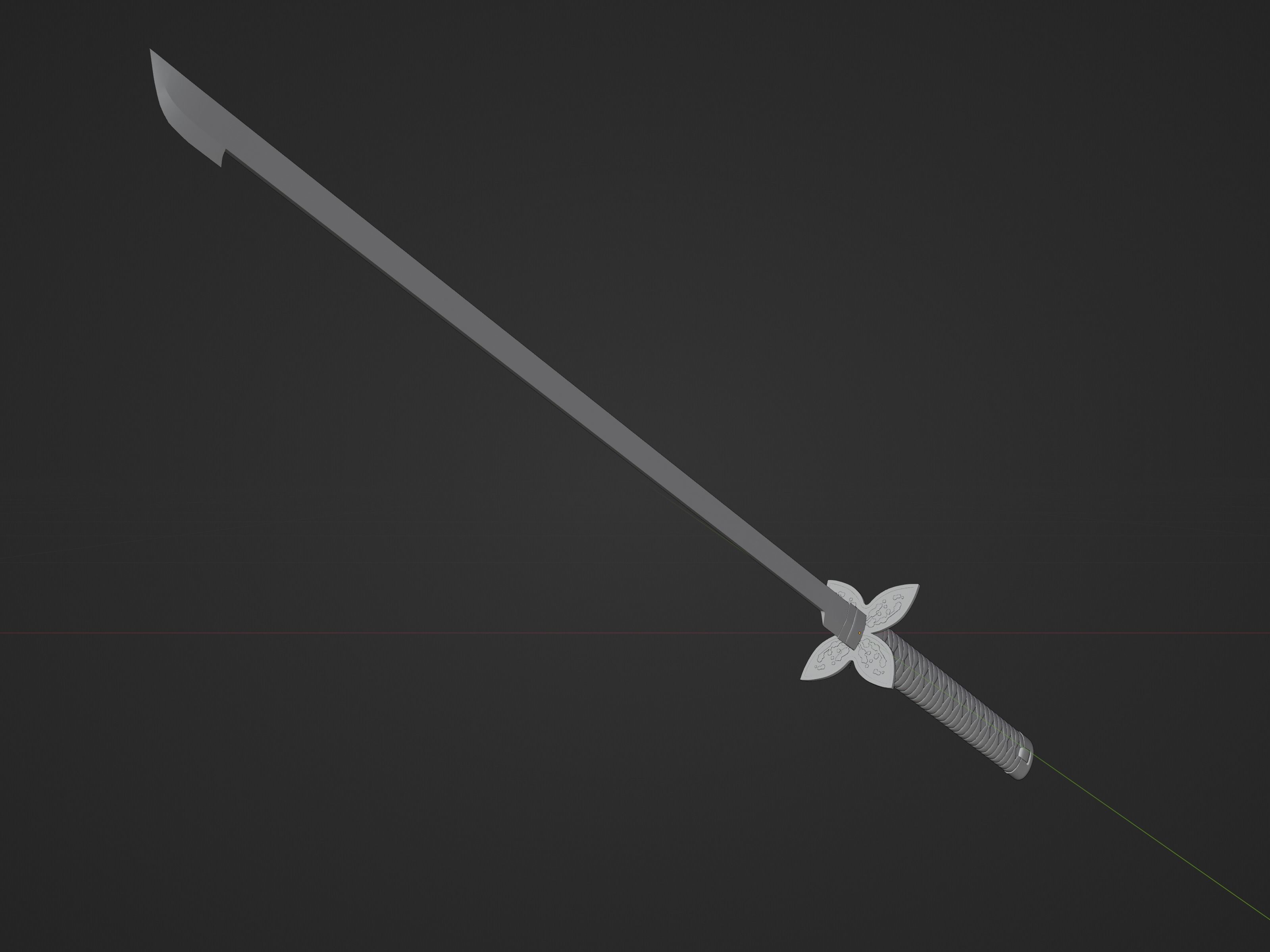 Demon Slayer Shinobu Kocho Sword - Kimetsu No Yaiba 3D print model_8