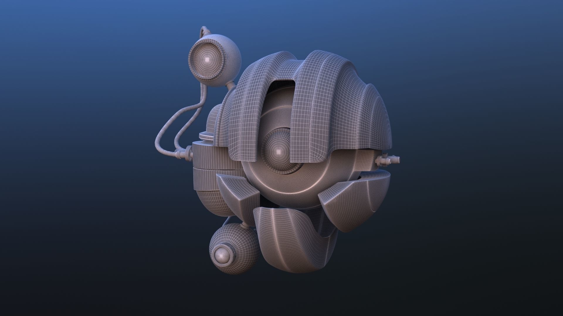 Star Wars Darth Maul Probe Droid 3D model_5