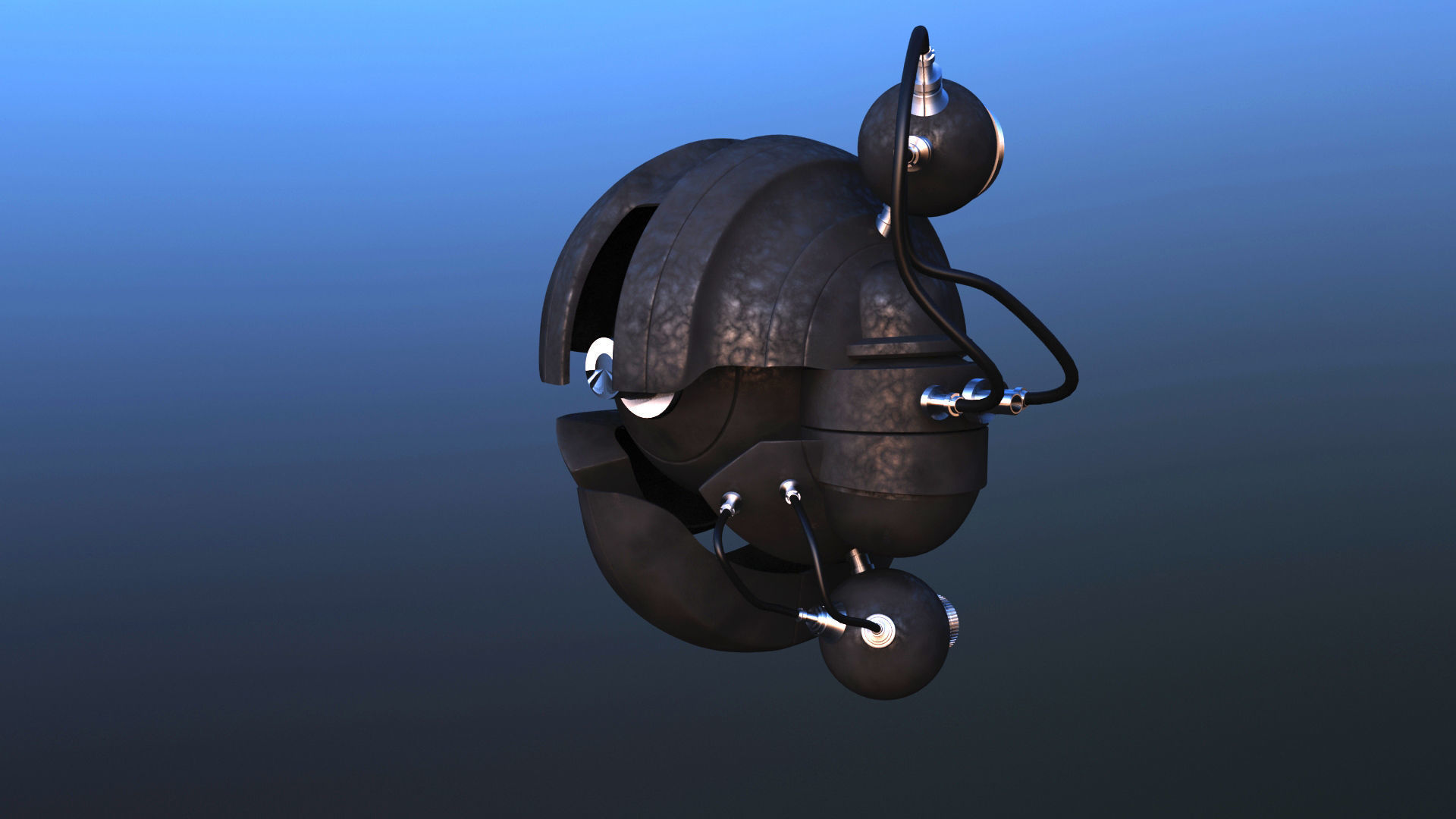 Star Wars Darth Maul Probe Droid 3D model_1