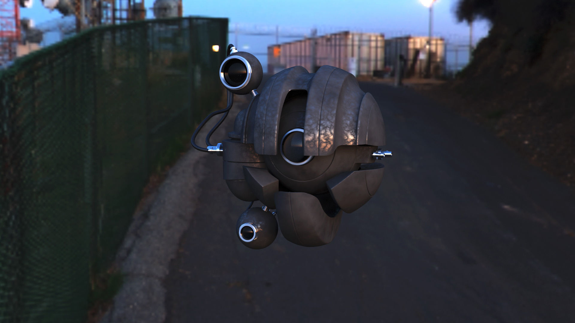 Star Wars Darth Maul Probe Droid 3D model_2