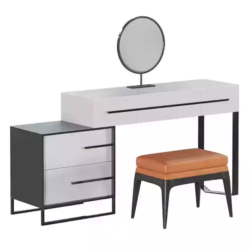 Cosmetic table for a small family 3D model