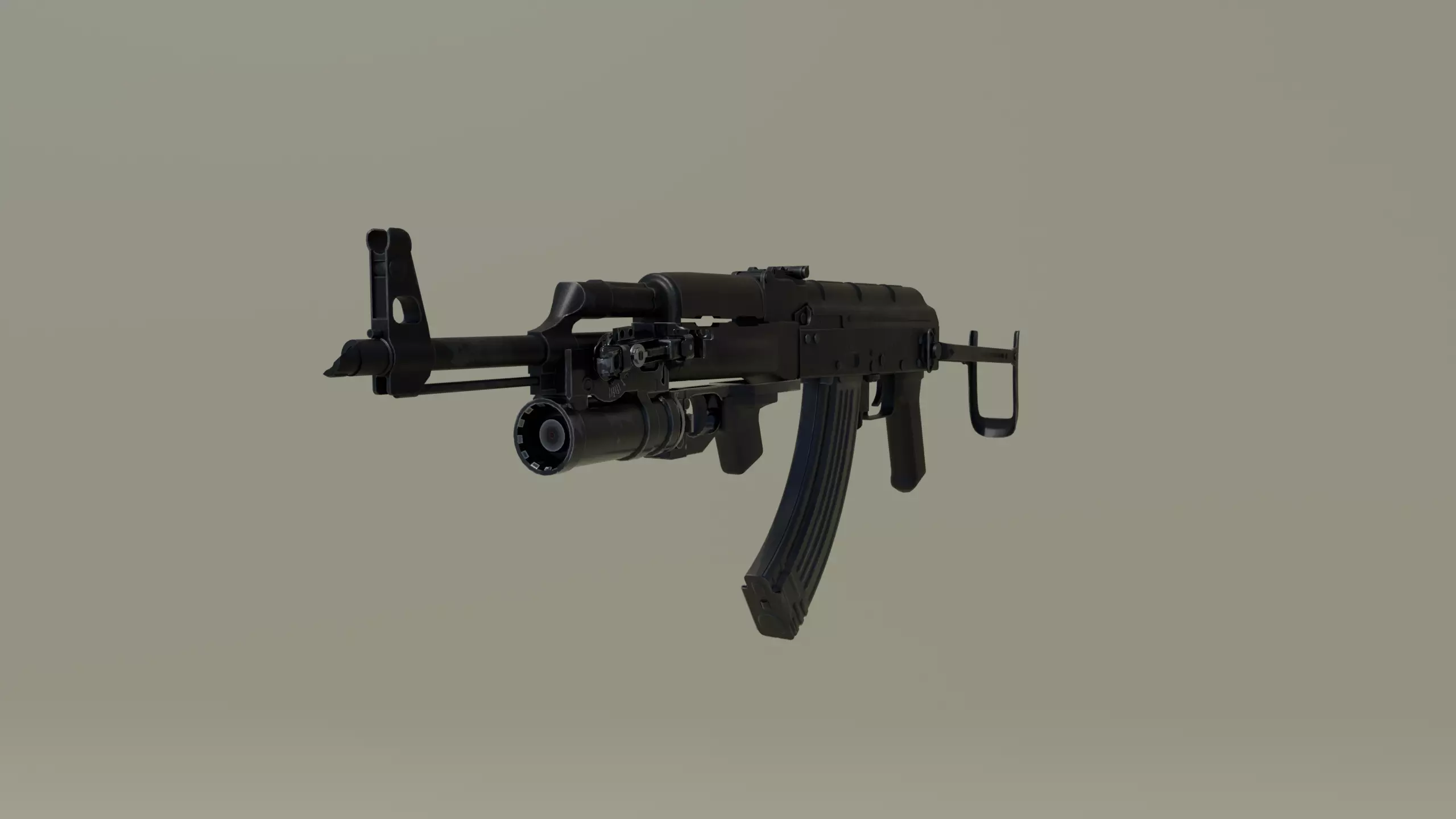 3D model GP-25 grenade launcher VR / AR / low-poly | CGTrader