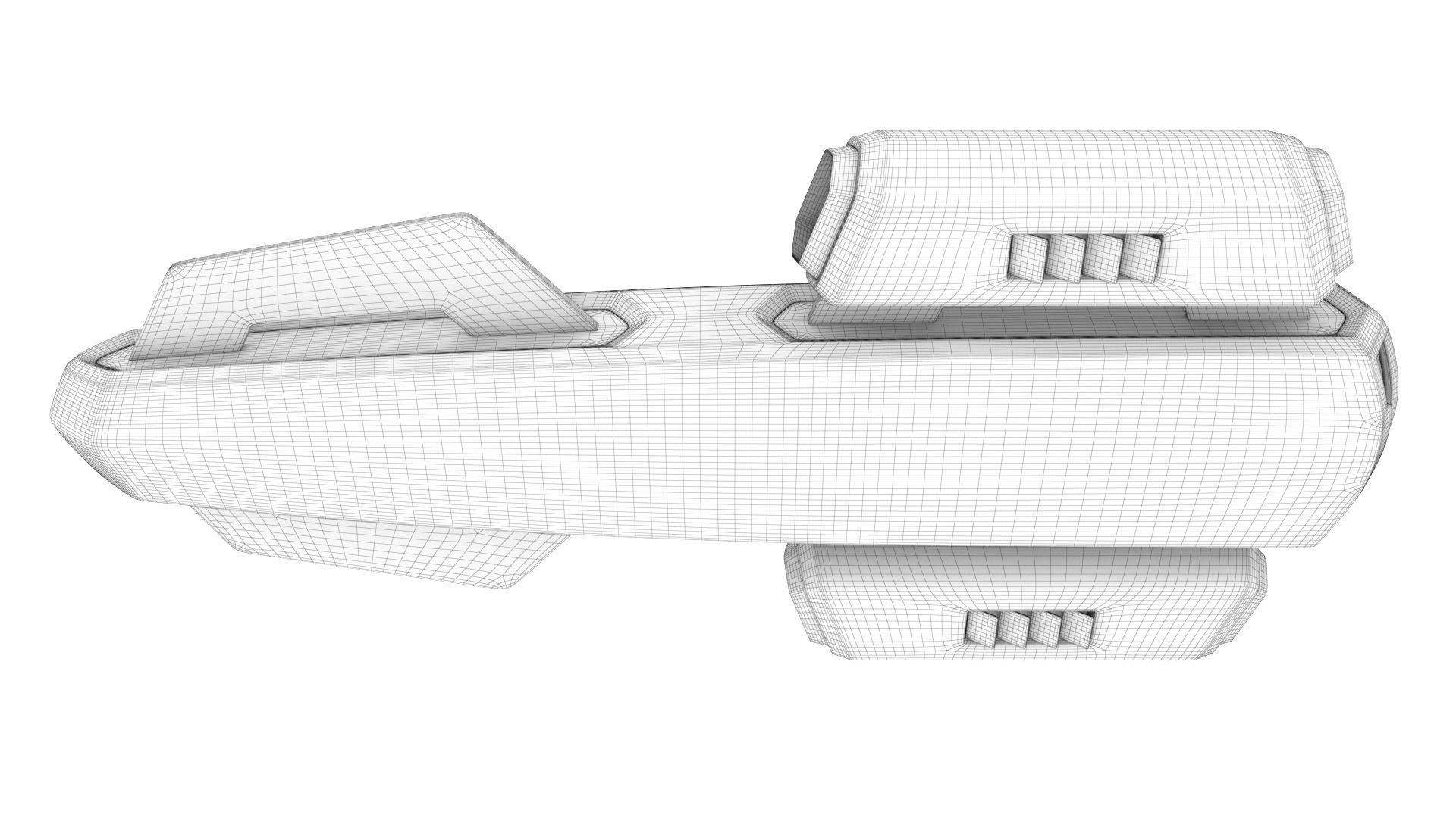 Racing Spaceship Antares 3D model_21