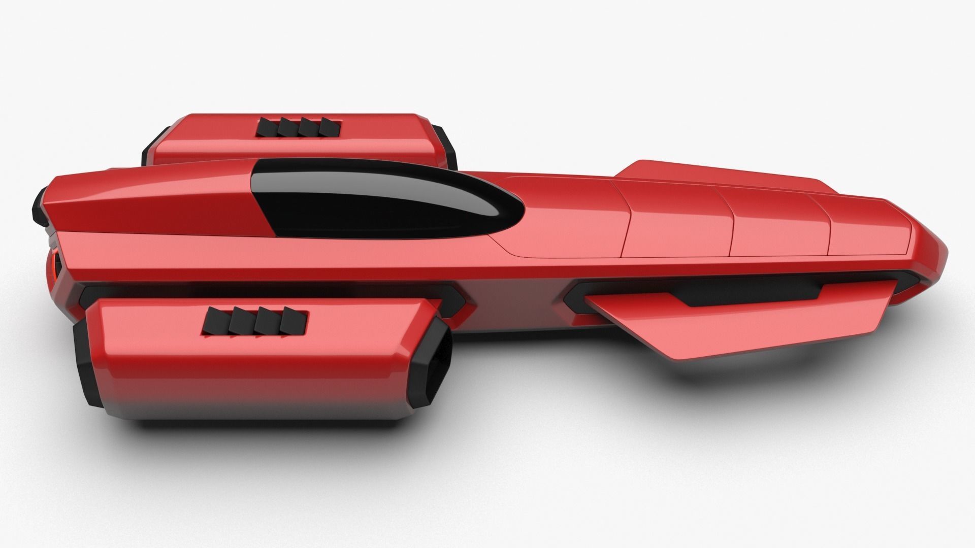 Racing Spaceship Antares 3D model_6