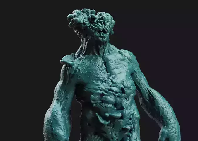 Clicker Creature- The Last Of Us 3D print model