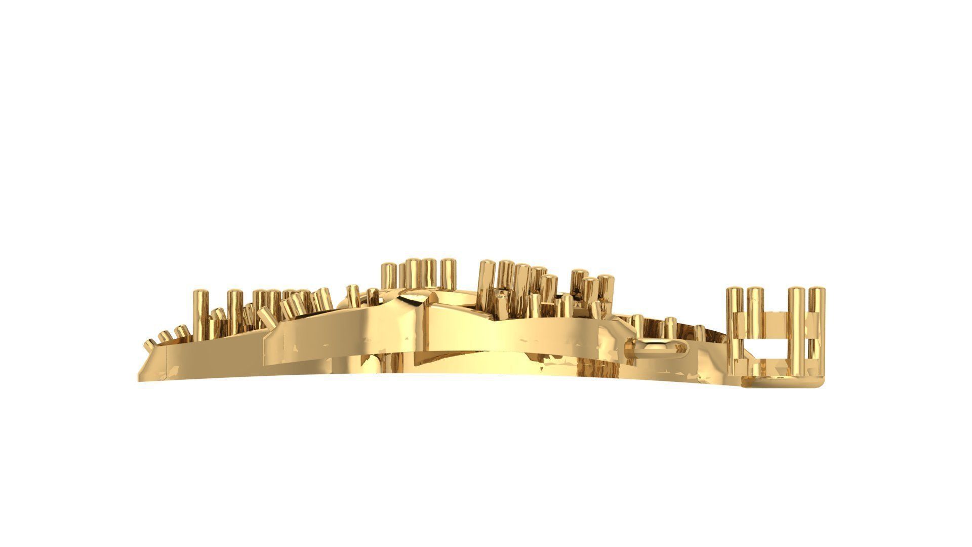 Women pendant 3D print model 3D print model_2