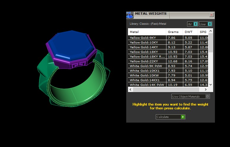 Rings 3D print model_4
