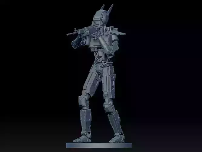 chappie ready to 3d printing