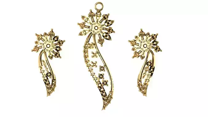 Women pendant 3D print model