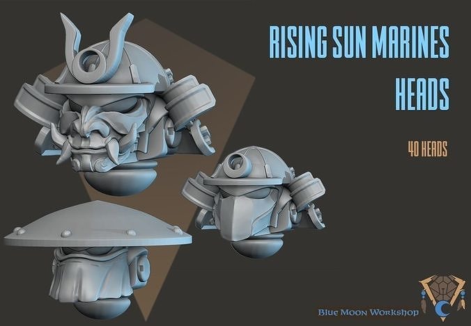 RISING SUN MARINE HEADS