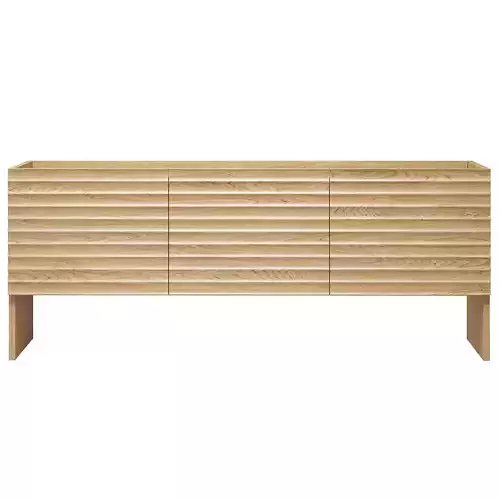 Rows Sideboard with Doors by Moroso 3D model
