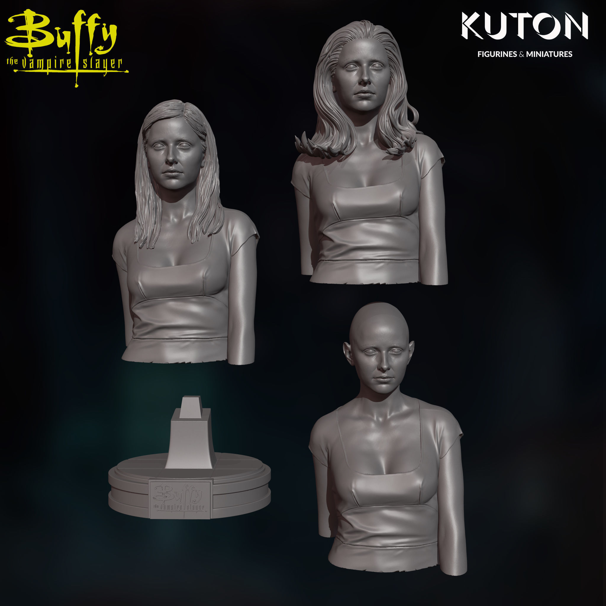 Buffy the Vampire Slayer 3D print model_6