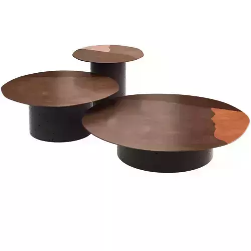 Re Verre Coffee Tables by Gallotti and Radice