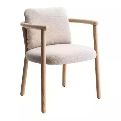 Heri O Wood Chair by BB Italia
